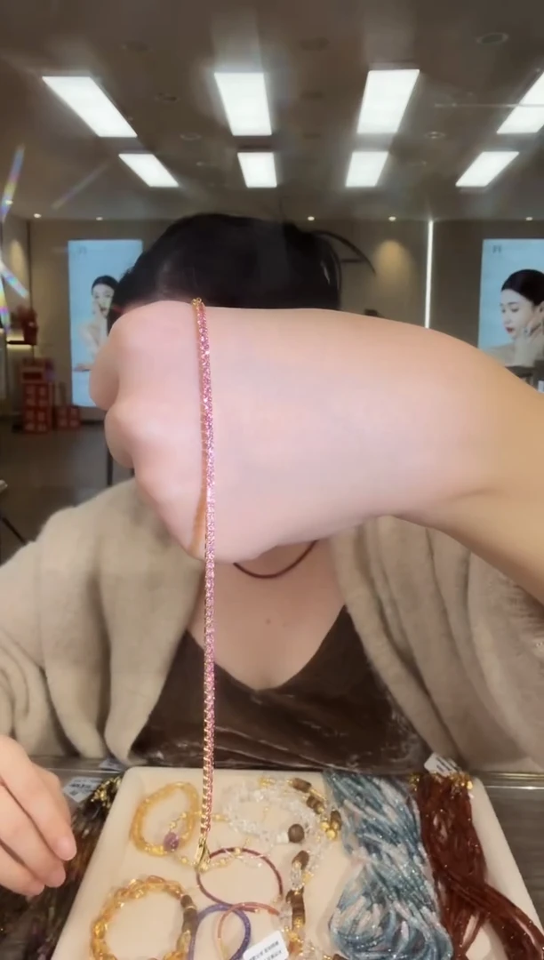 手链蓝宝石银S925镶嵌01