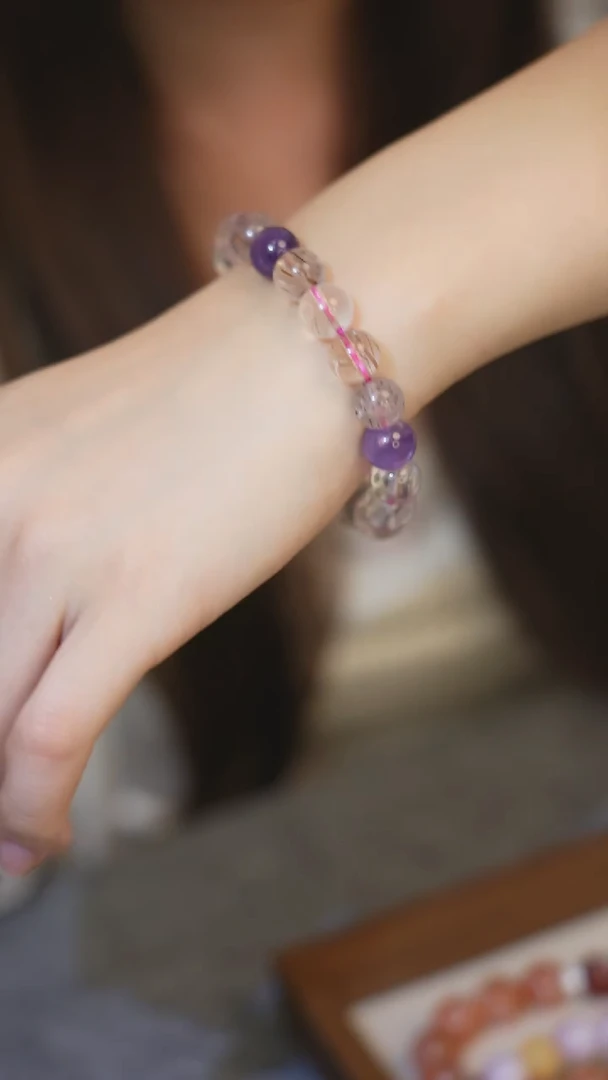 手串未镶嵌水晶超7手串天然水晶