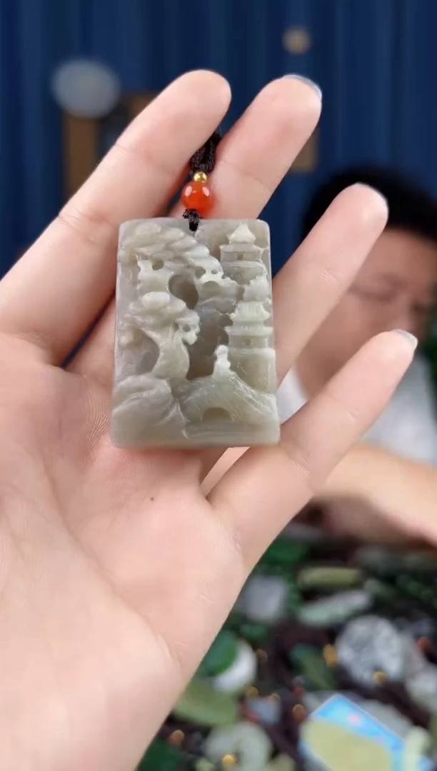 未镶嵌和田玉挂件拍一发一，多样性发货