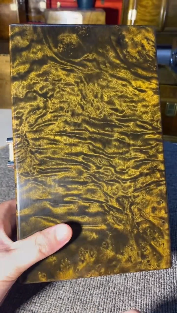 【闪购商品】金丝楠木艺阴沉首饰盒F17