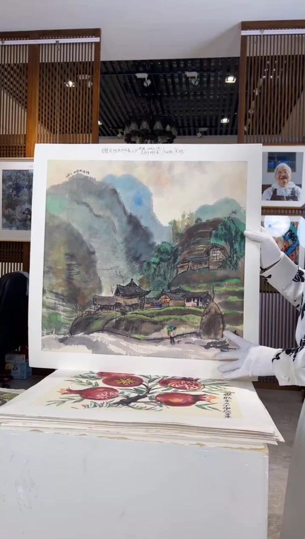 版画耿玉琨名章限量版画S