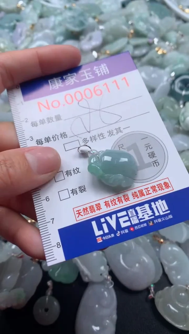 颈饰未镶嵌翡翠6111