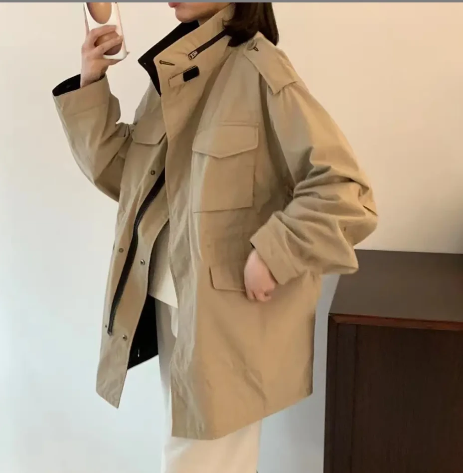 【集合化妆非图款】不退换-东大门时尚外套休闲百搭宽松