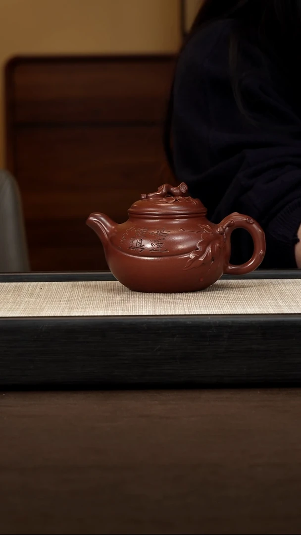 茶壶紫砂【P046】鸿运当头  DXY