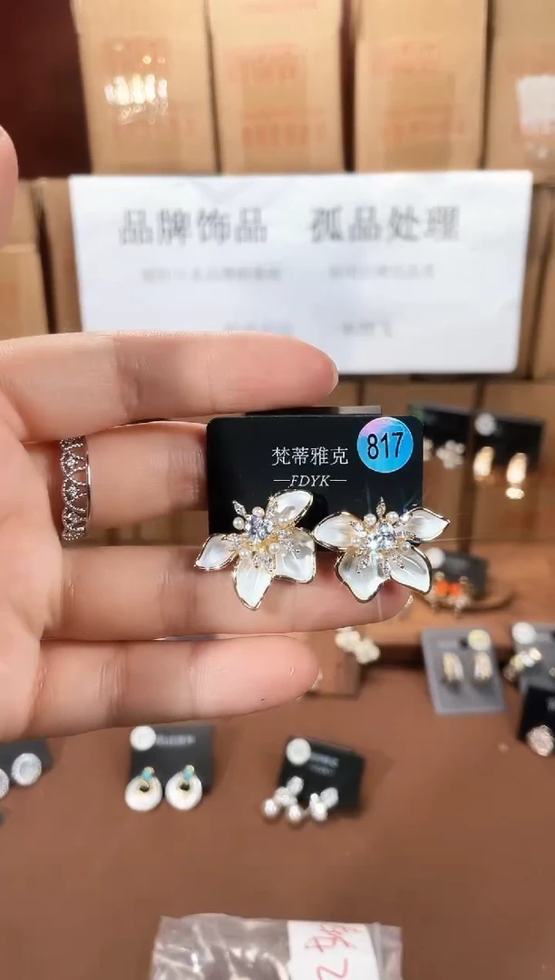 合金925银锆石梵817