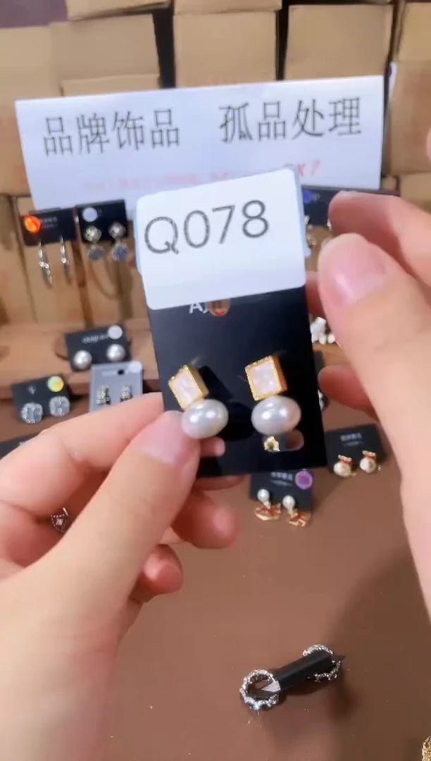 铜合金925银锆石Q078