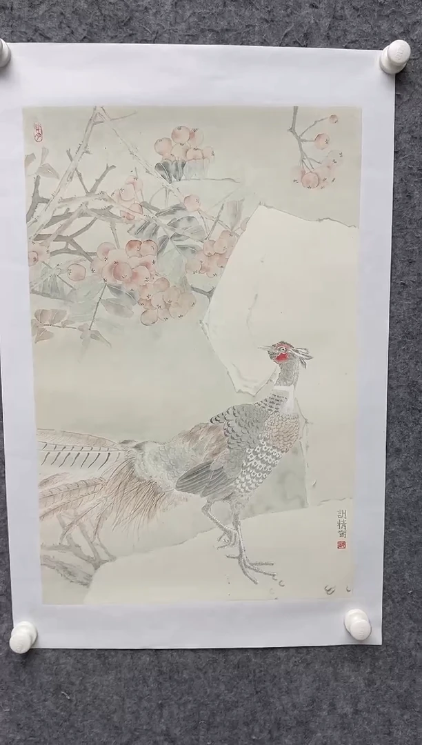 国画邹训精-2.7平尺-国画作品-GGyz