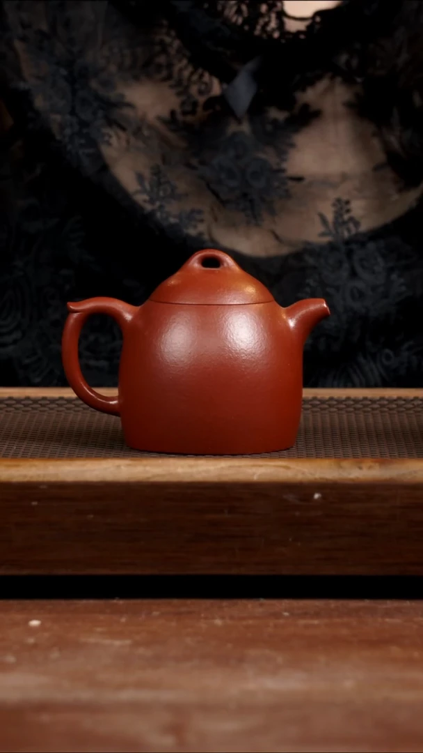 茶壶紫砂红沉香秦权260CC