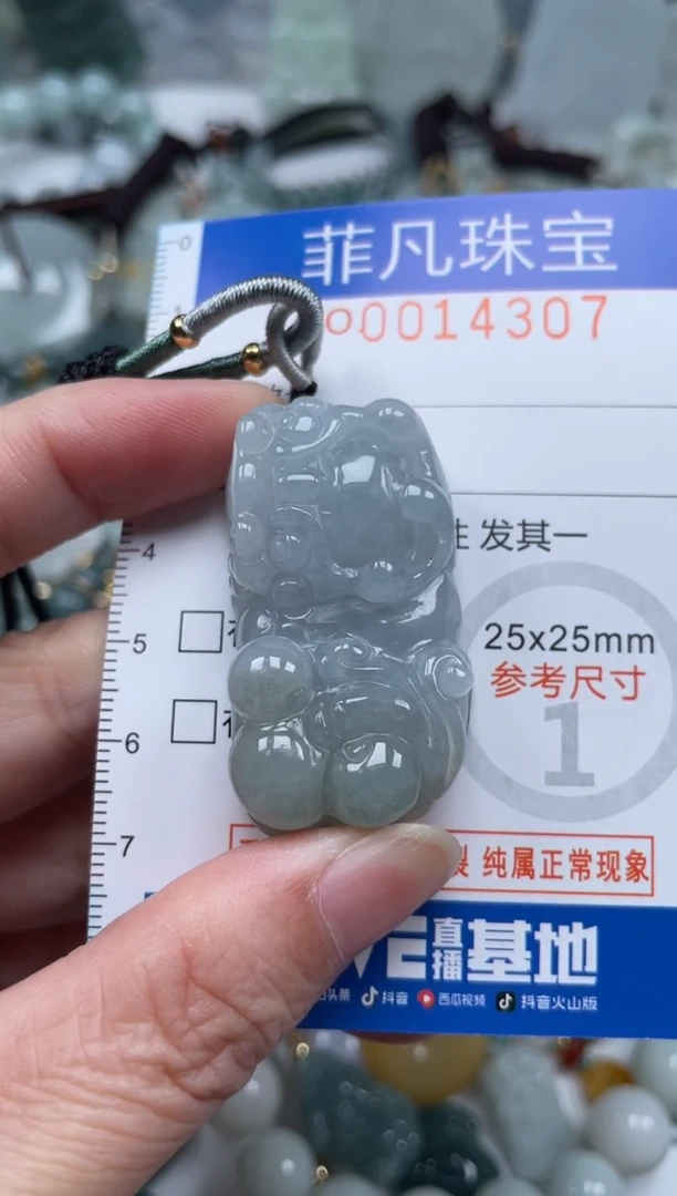 颈饰未镶嵌翡翠14307