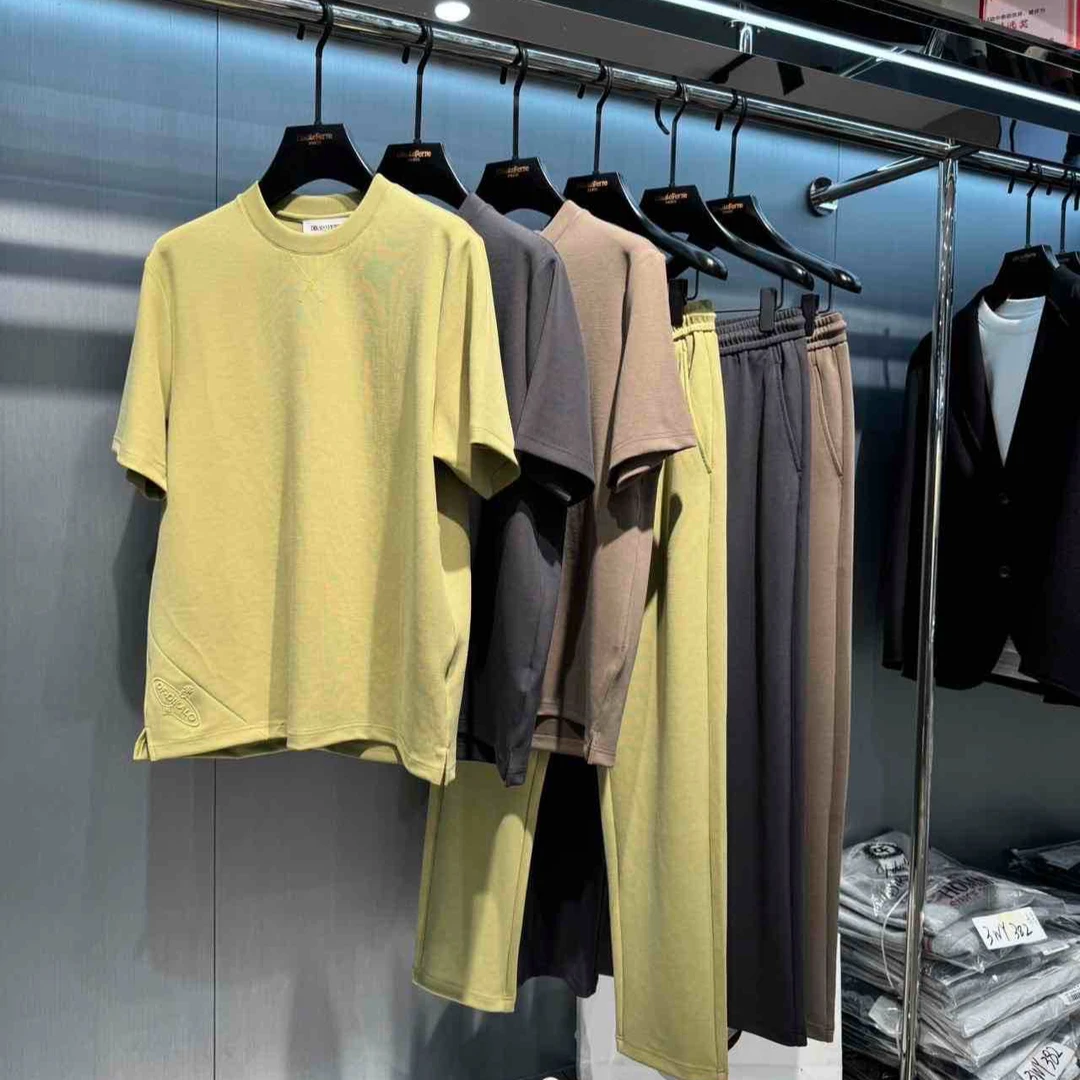 DIKALO FERRE/迪卡里奥 费雷D52TZ936早春兰精莫代尔时尚男士套装