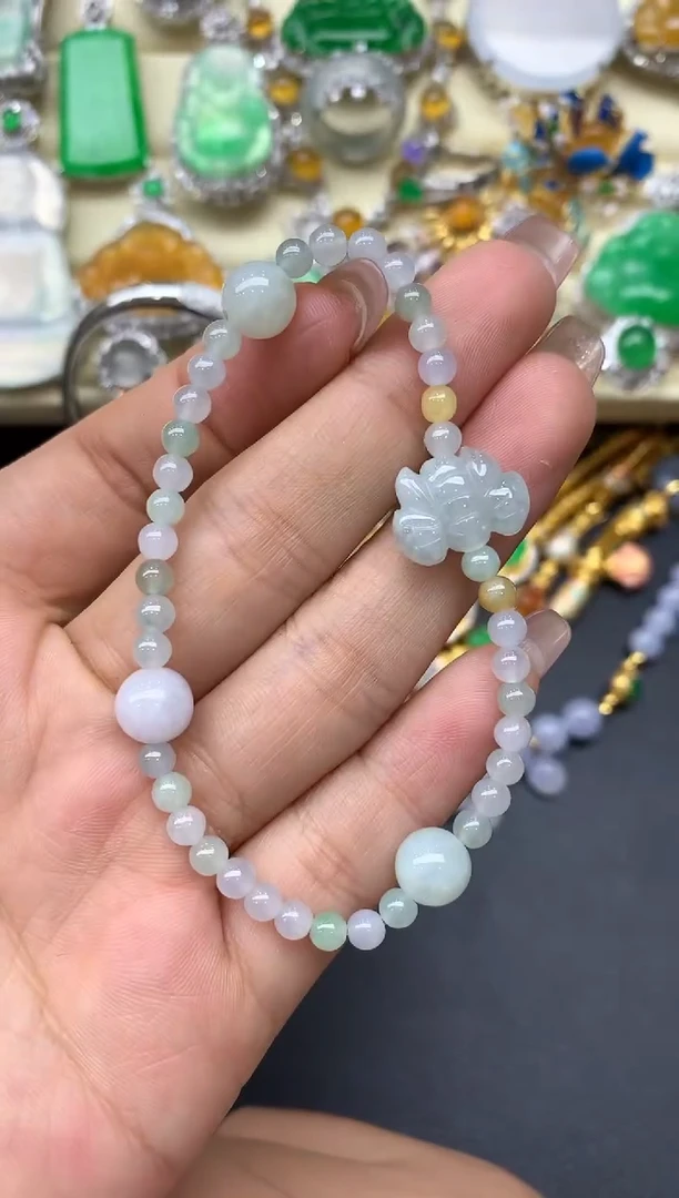 未镶嵌手链翡翠192-中国好珍宝