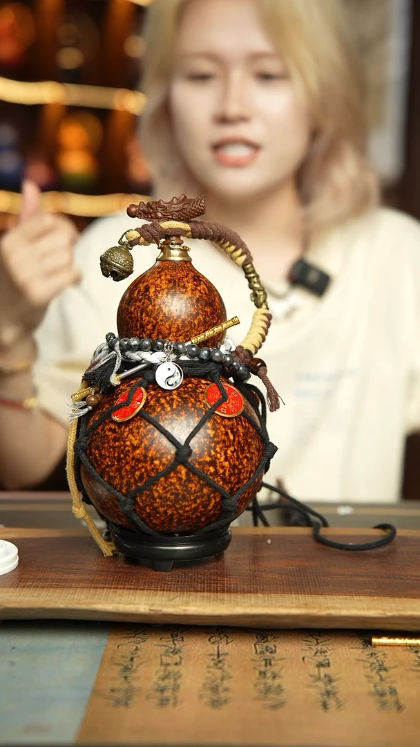 643号800ml左右非遗大漆酒葫芦