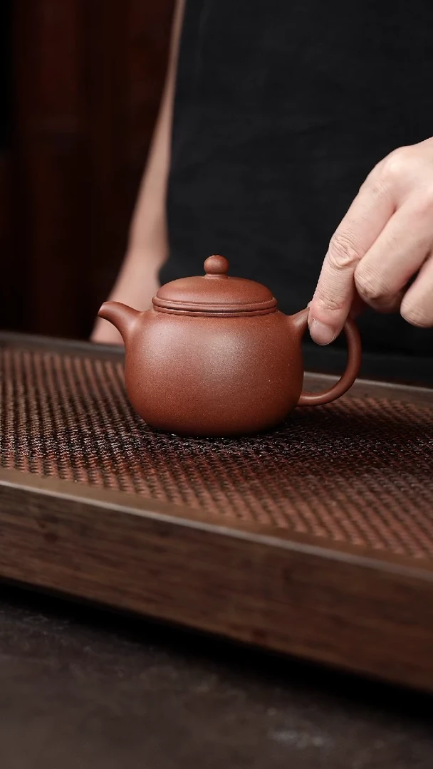 茶壶紫砂底槽清匏尊+矿标证书