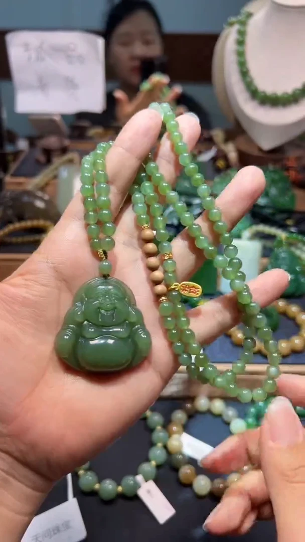 颈饰未镶嵌和田玉1多样性发一