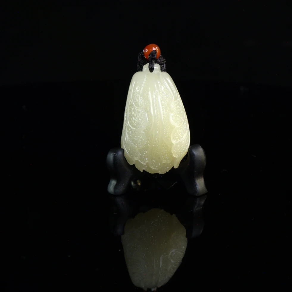 Lot.3.寿山石高山冻百财挂件21.7克3.9x2.5x1.5cm