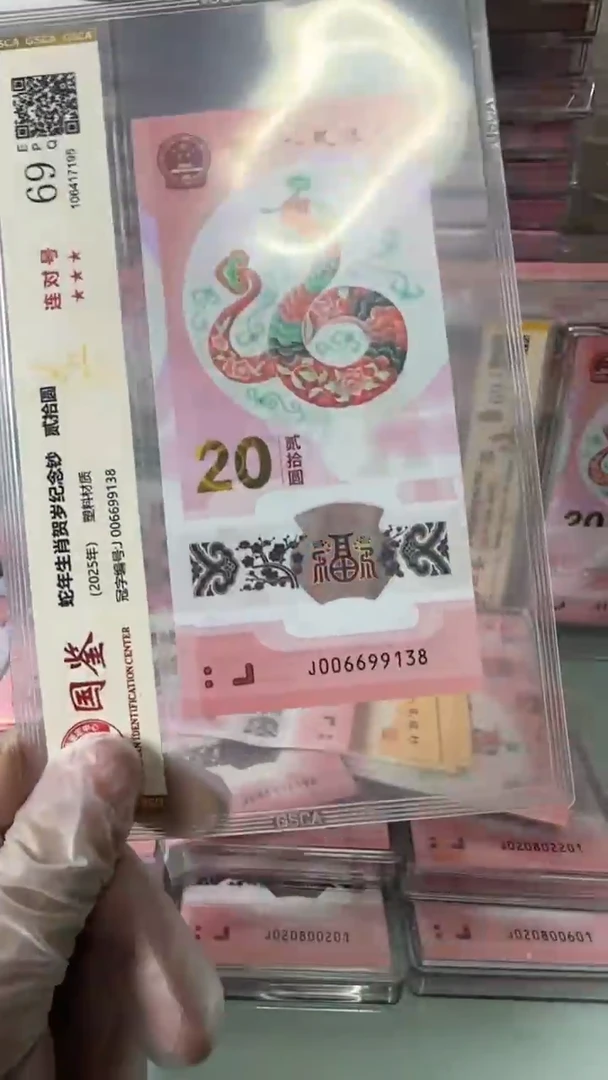 【闪购商品】塑料006699138-蛇钞单张！