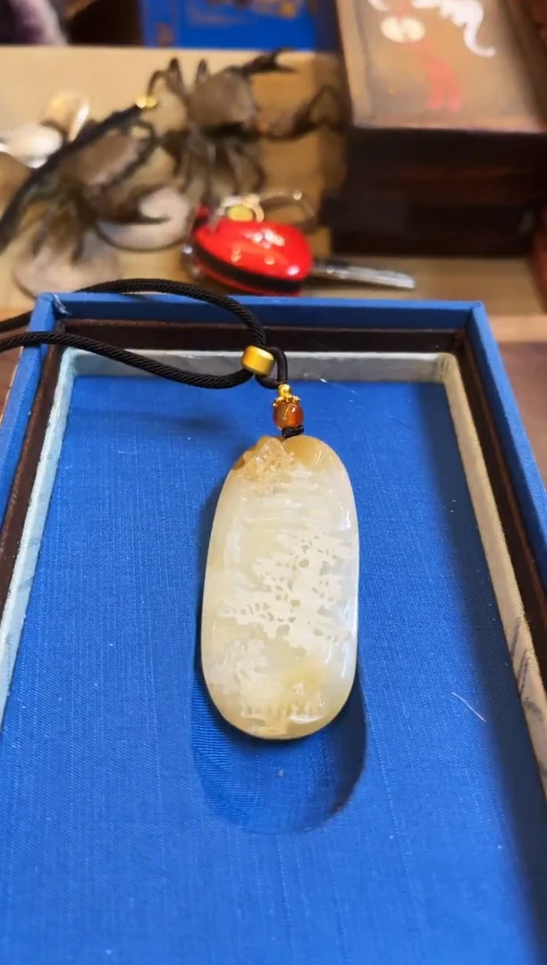 【闪购商品】和田玉玉牌未镶嵌和田玉挂牌G008