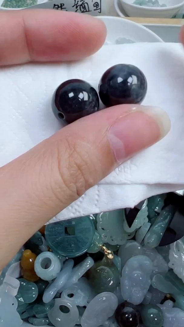 散珠翡翠49号链接，A货翡翠