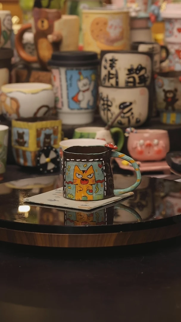 景德镇釉下彩绘设计师款式陶瓷