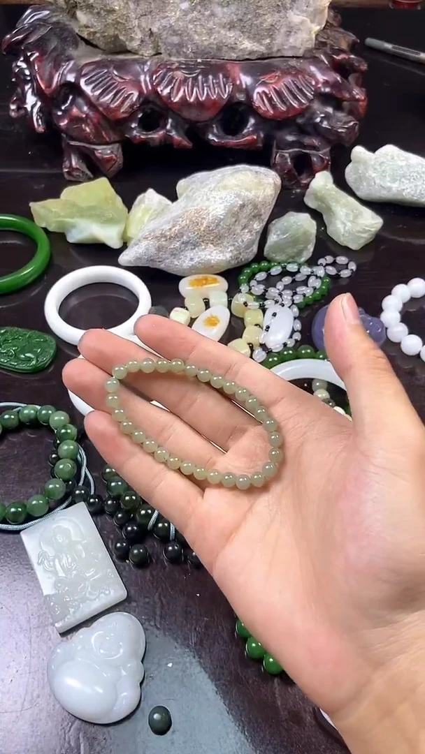 手链未镶嵌和田玉主播推荐！！主播推荐！！