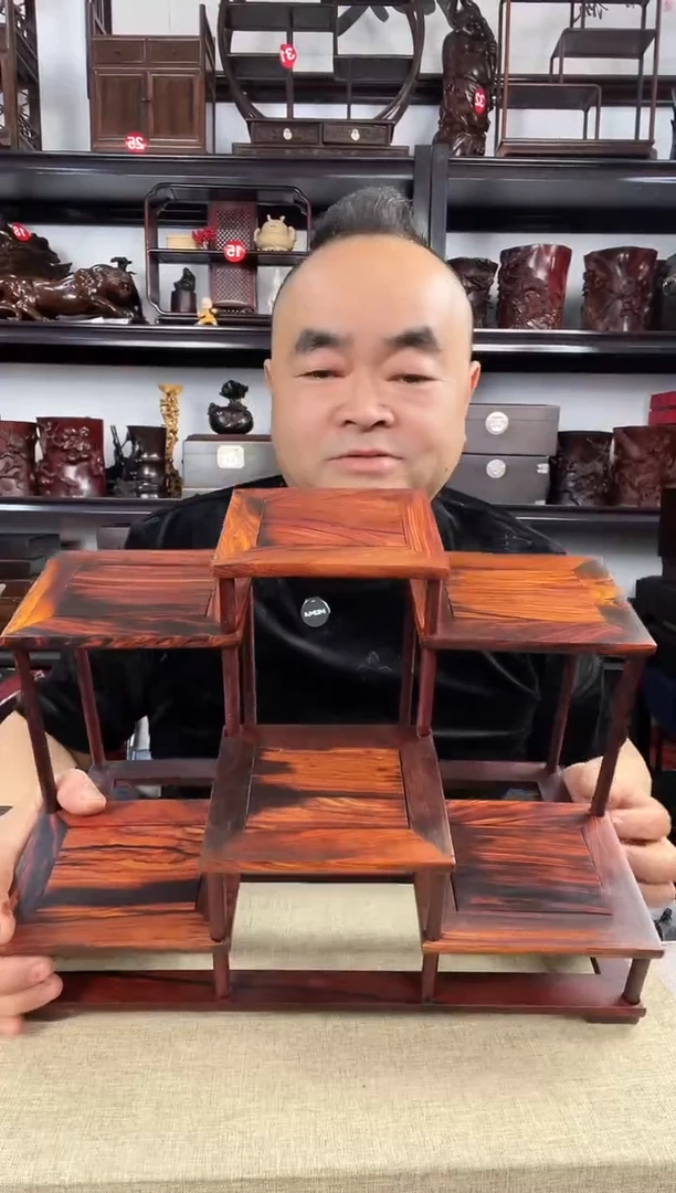 木老李红木工艺品241瑕疵