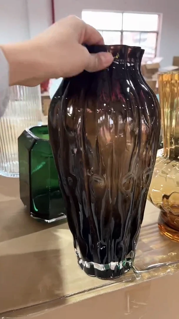 【闪购商品】玻璃咖色落地