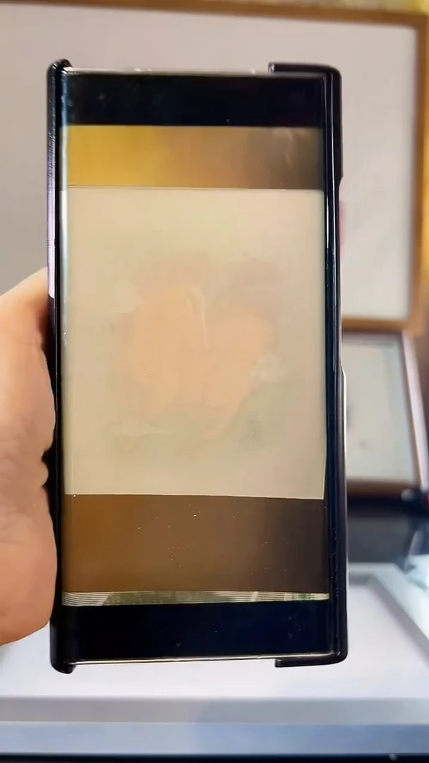 胡福庆马彩色水印作品