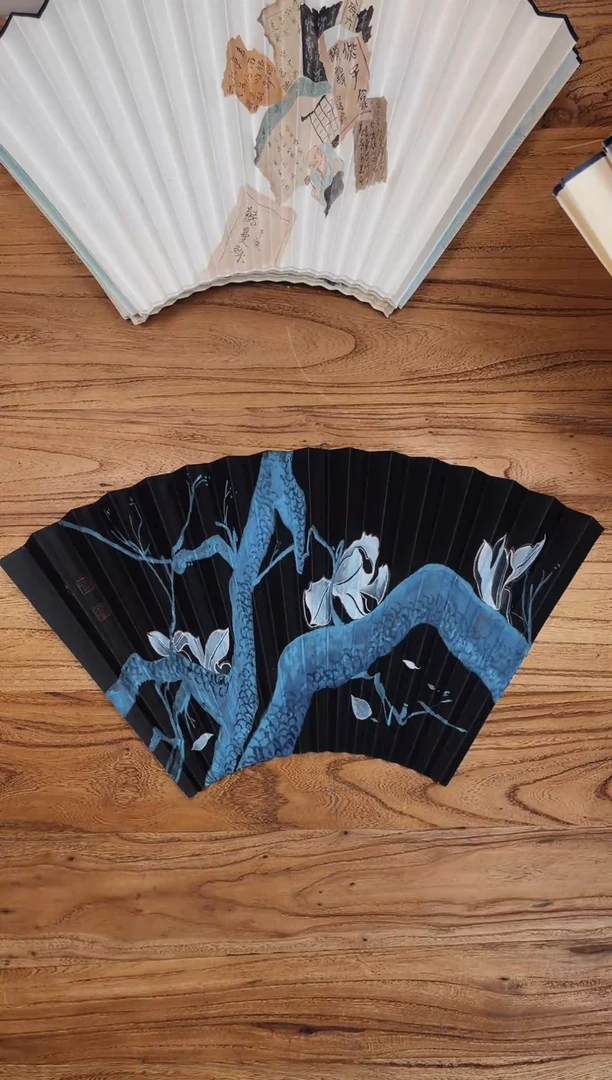 扇子16方2.0排口师韵扇面