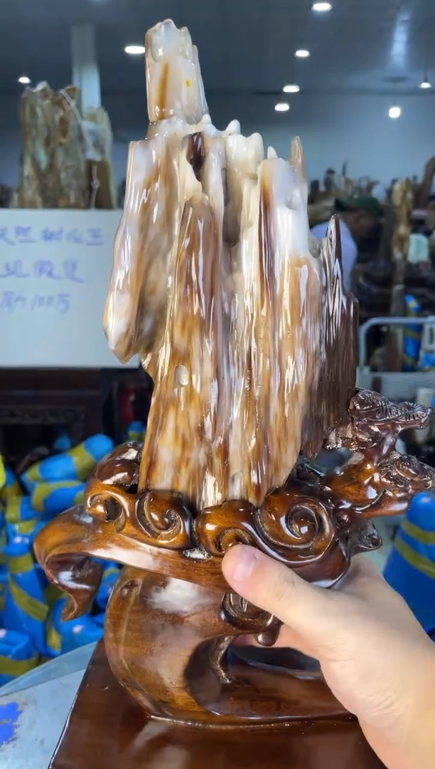 未镶嵌手串硅化玉19