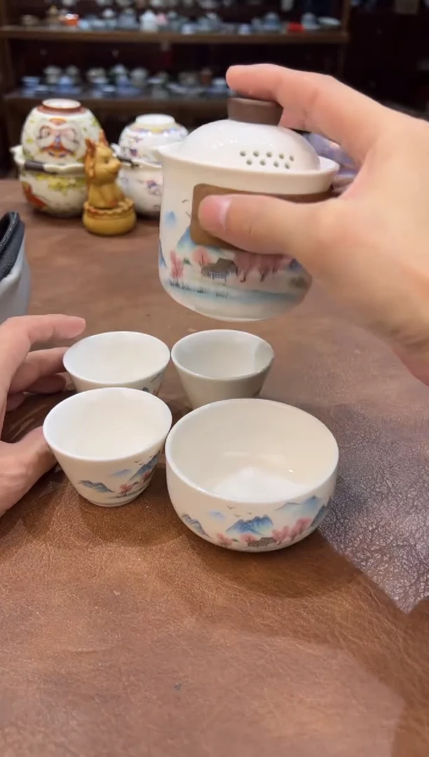 真的很便宜的旅行茶具