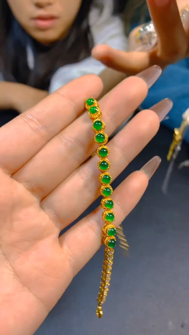 【闪购商品】翡翠手链未镶嵌0800073944多样性发一