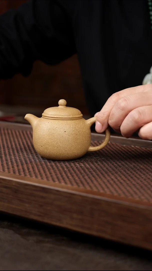 茶壶紫砂芝麻段匏尊