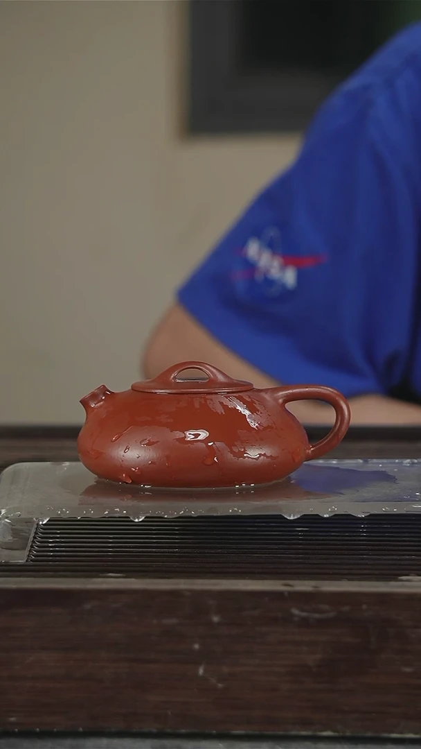 茶壶紫砂全手微瑕200CC27号