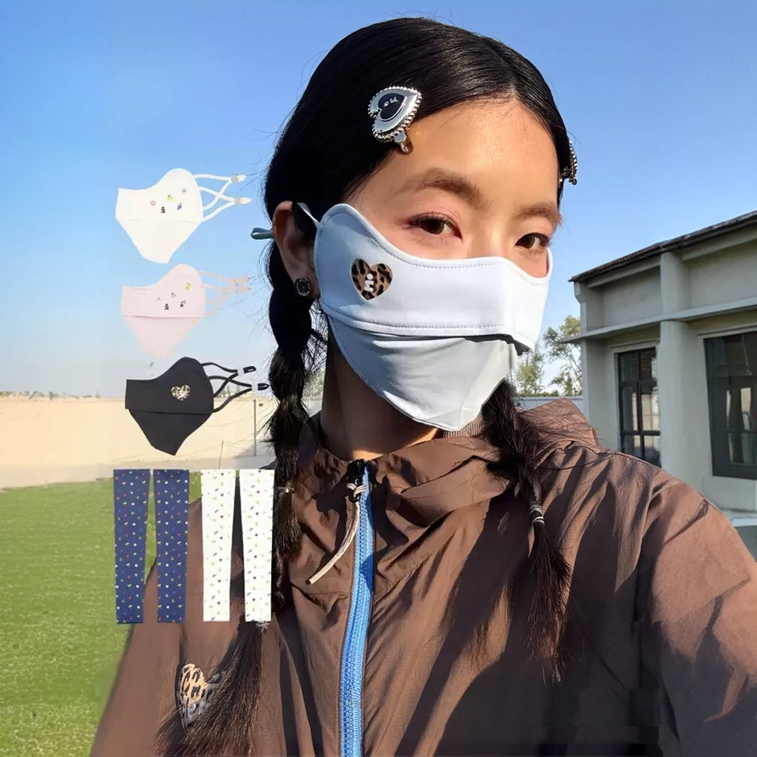 Tagi.想象皮肤夏日透气凉感防晒防紫外线口罩轻薄UPF50+袖套