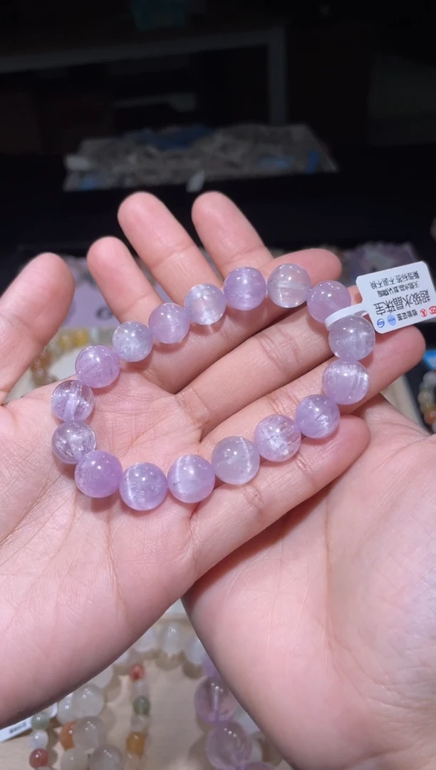 【闪购商品】锂辉石紫锂辉未镶嵌68号多样性发货一V 11+15.8手围