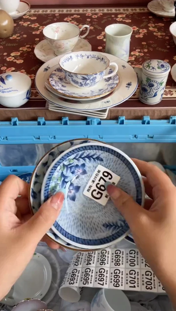 瓷片蘭*瓷器瓷器G679
