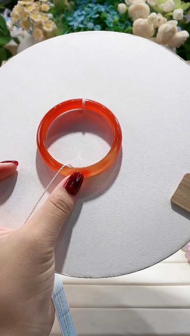 玛瑙/玉髓手镯未镶嵌14-54.4