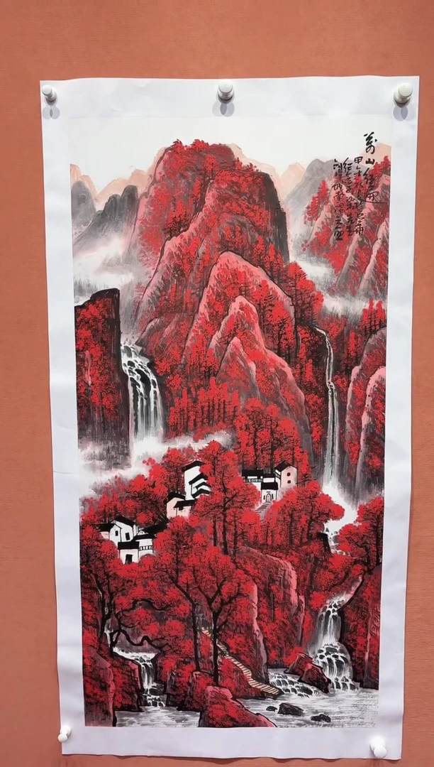 国画师立照老师国画作品