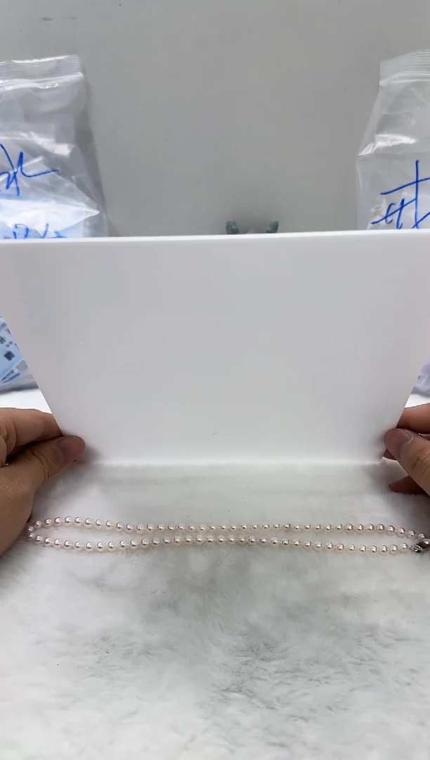 【闪购商品】海水珍珠DA银S925镶嵌ss9999 akoya串链6