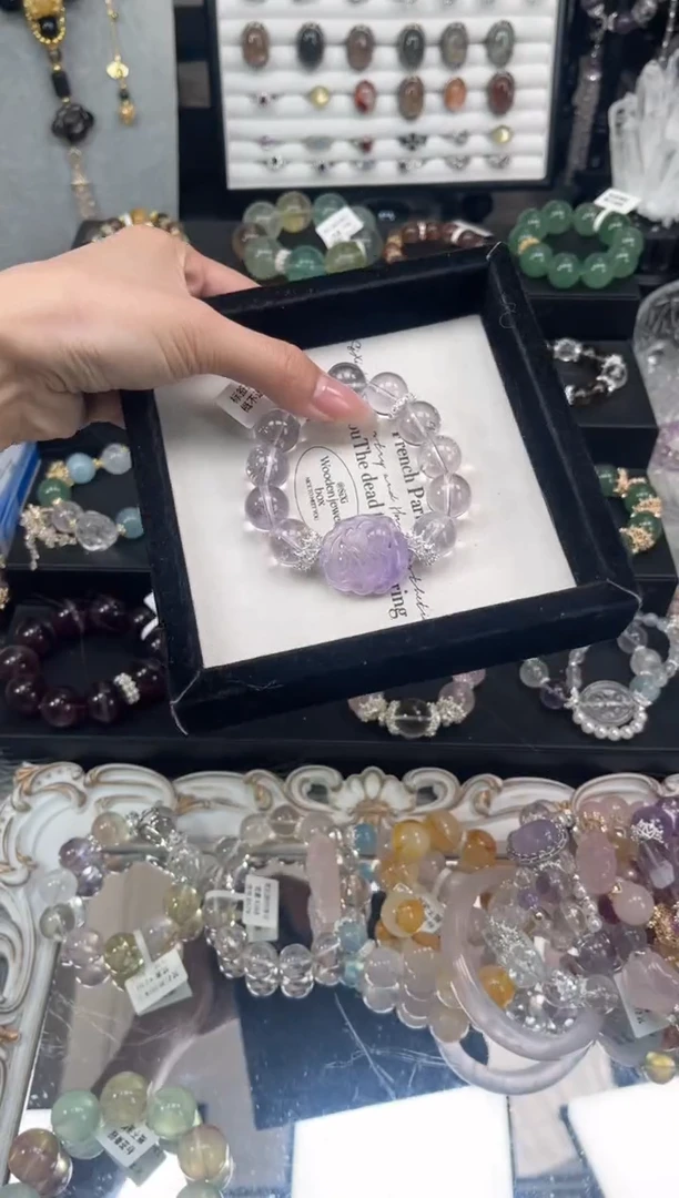 【闪购商品】水晶手链未镶嵌天然水晶 多样性发货