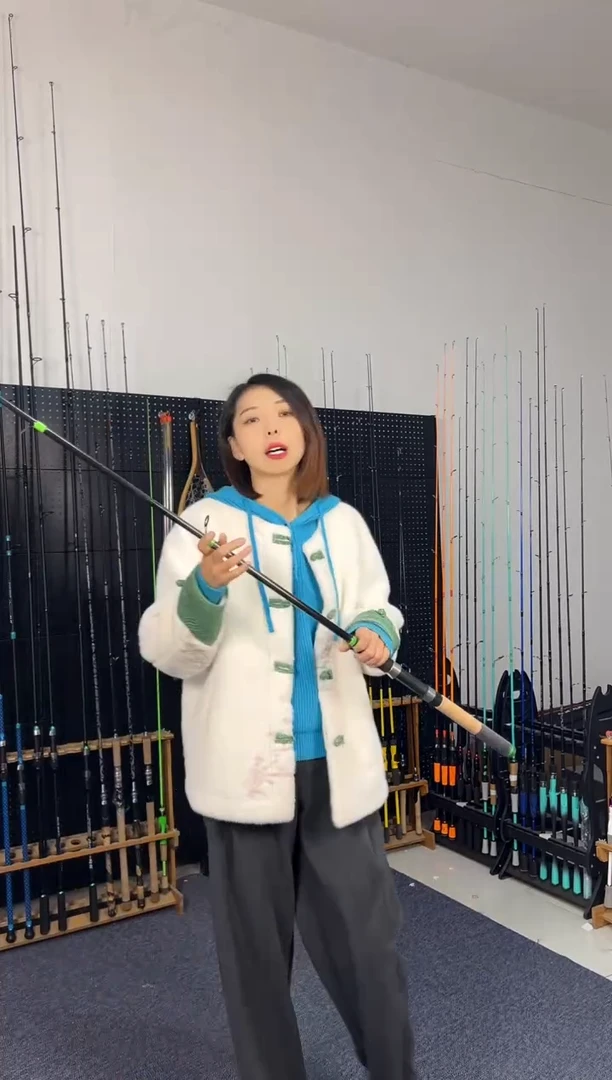 3m碳素迷你feeder橙色直柄3m（瑕疵尾货竿，没有售后，介意勿拍）