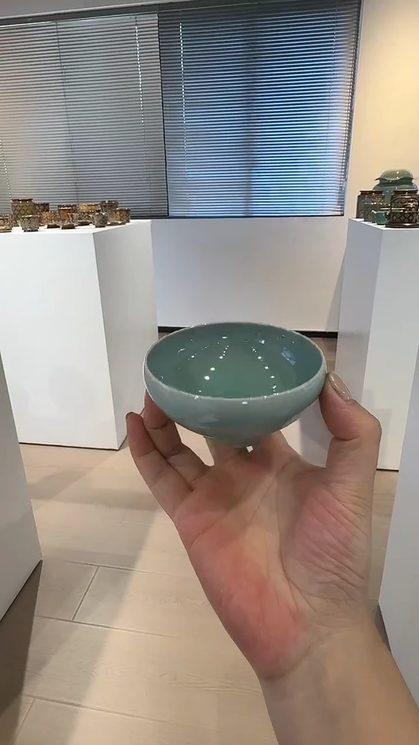 青瓷手工茶器包邮