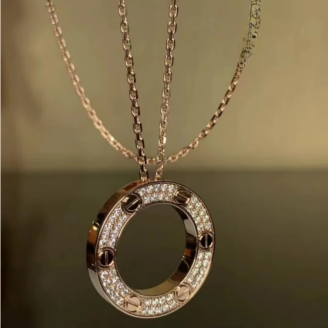 【星奢珠宝】18k金钻石项链天然真钻