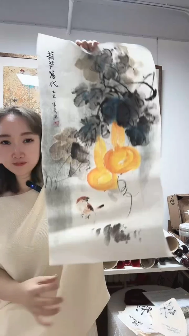 书法姜老师葫芦万代
