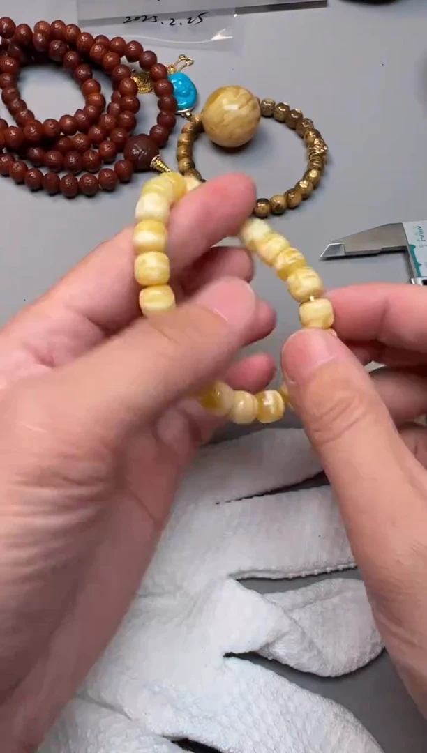 手链蜜蜡未镶嵌精品文玩蜜蜡一条