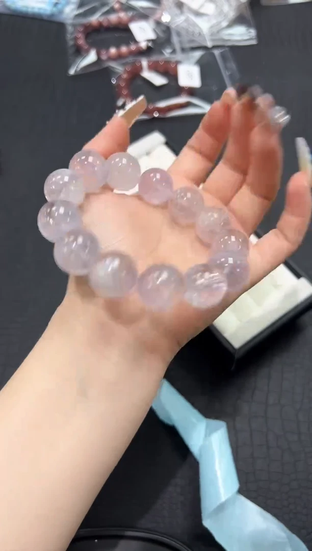 水晶手链未镶嵌6e多样性发其一【1条】默认微瑕