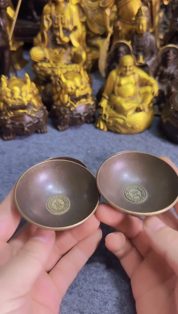 老黄黄铜摆件装饰品