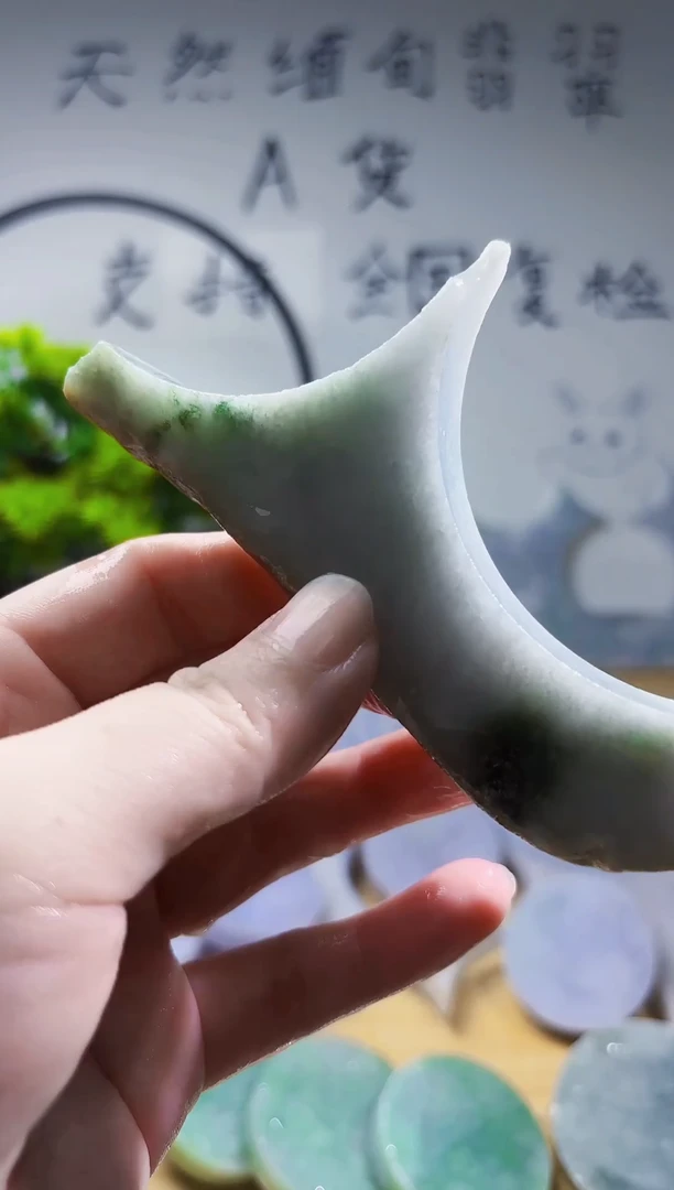 颈饰未镶嵌翡翠翡翠A货 谭747