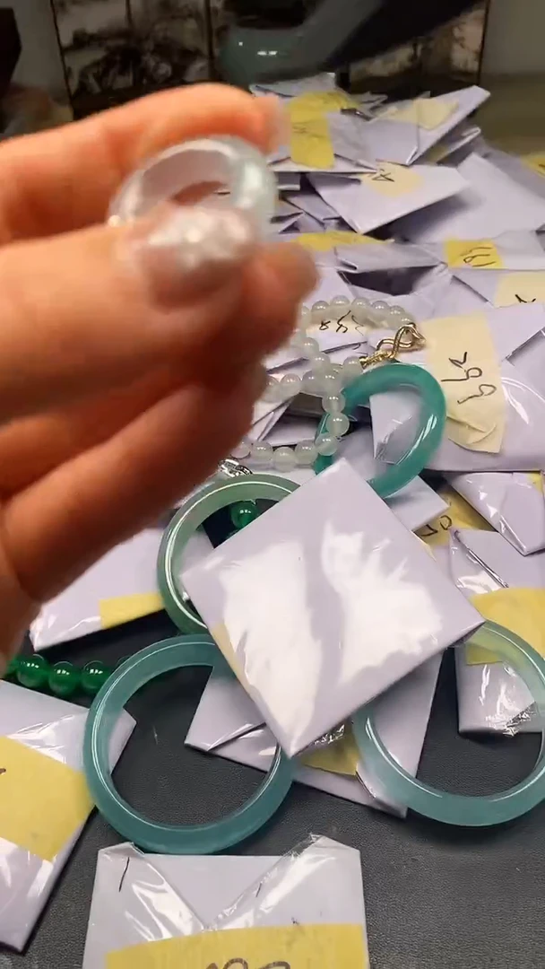 翡翠未镶嵌颈饰所见即所得（一物一拍）-96