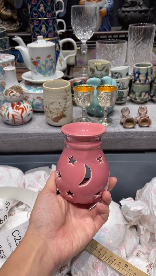 瓷片精油香薰灯灯